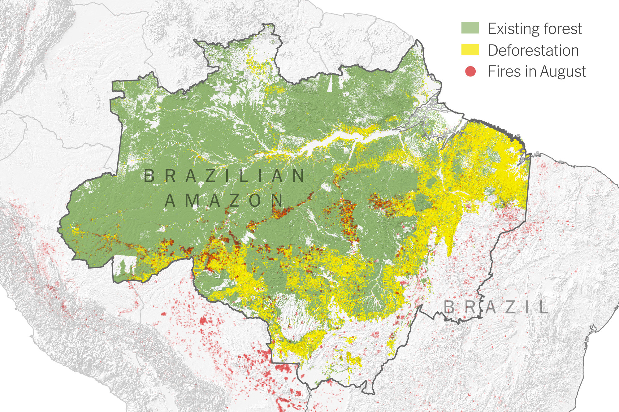 Desmatamento na Amazônia - Rondônia